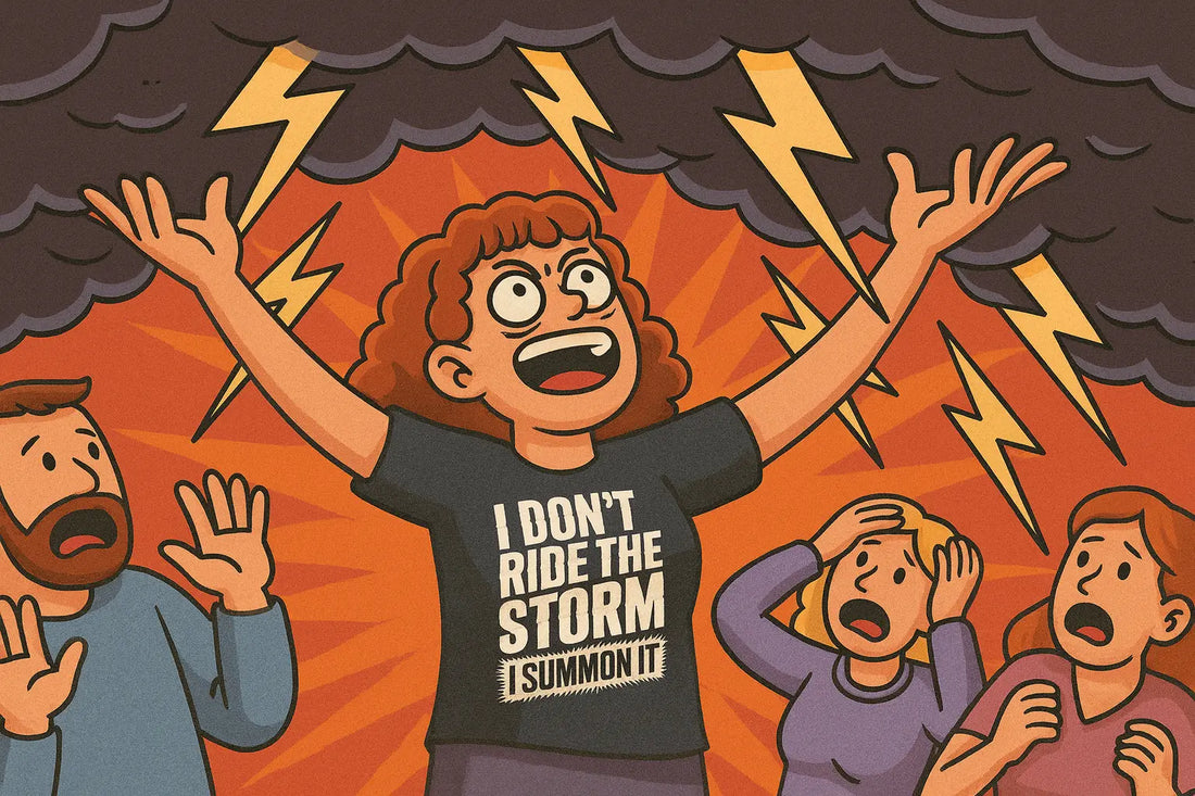 I Don’t Ride the Storm — I Summon It ⚡🌪️ Mayhem Haus
