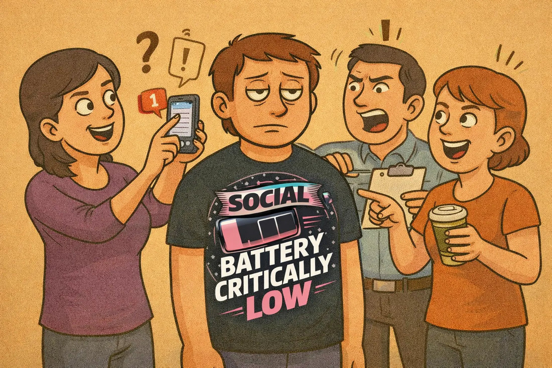 🔋 Social Battery Critically Low ⚠️ Mayhem Haus