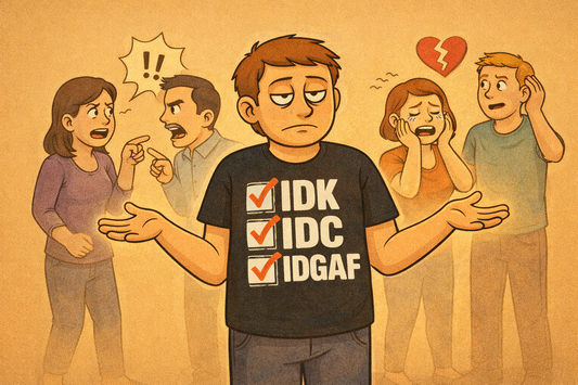 ☑️ IDK. IDC. IDGAF