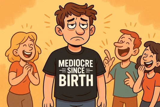 🧘 The Unsung Comfort of Being "Just Fine": Embracing Mediocrity in an Overachieving World Mayhem Haus