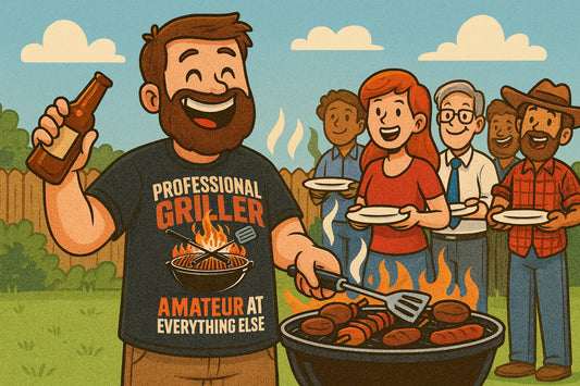 🔥🍔 Professional Griller, Amateur at Everything Else 😅🔥 Mayhem Haus