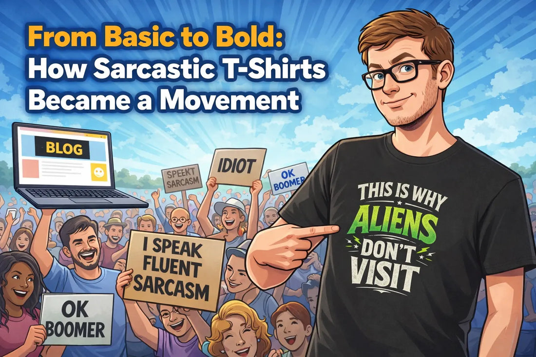 From Basic to Bold: How Sarcastic T-Shirts Became a Movement Mayhem Haus