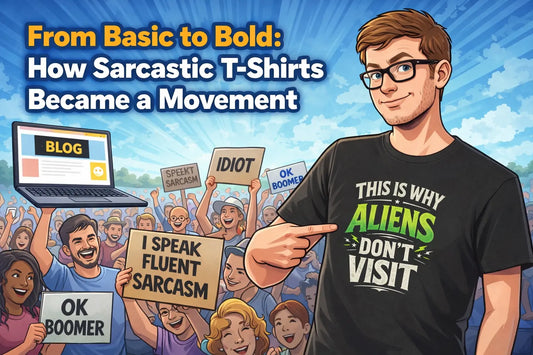 From Basic to Bold: How Sarcastic T-Shirts Became a Movement Mayhem Haus