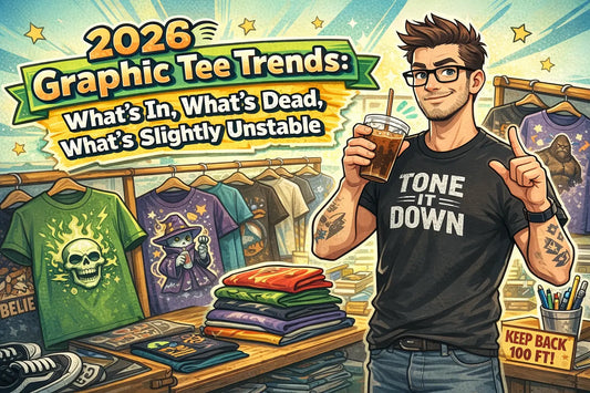2026 Graphic Tee Trends: What’s In, What’s Dead, What’s Slightly Unstable Mayhem Haus