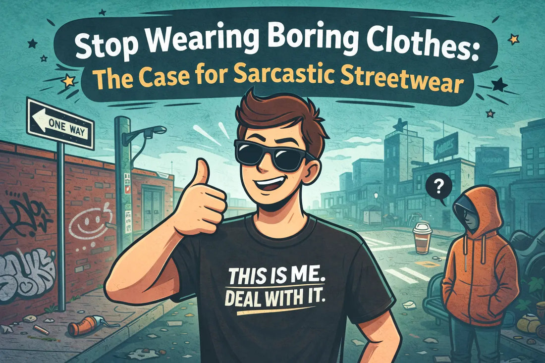 Stop Wearing Boring Clothes: The Case for Sarcastic Streetwear Mayhem Haus