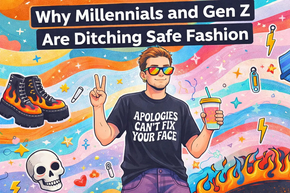 Why Millennials and Gen Z Are Ditching Safe Fashion Mayhem Haus