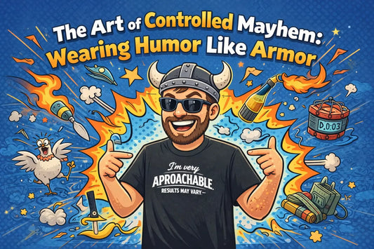 The Art of Controlled Mayhem: Wearing Humor Like Armor Mayhem Haus