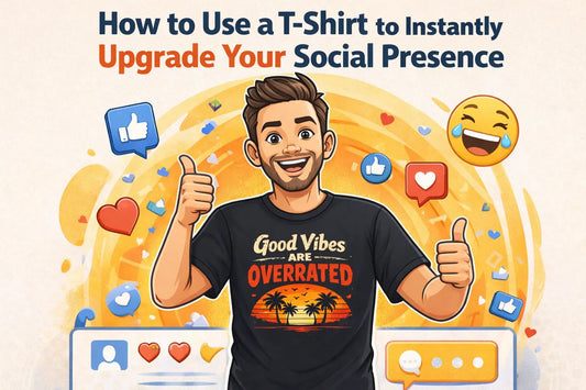 How to Use a T-Shirt to Instantly Upgrade Your Social Presence Mayhem Haus