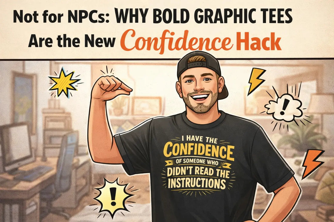 Not for NPCs: Why Bold Graphic Tees Are the New Confidence Hack Mayhem Haus