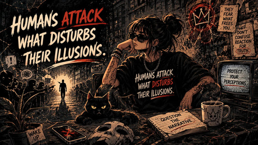 Humans Attack What Disturbs Their Illusions Mayhem Haus