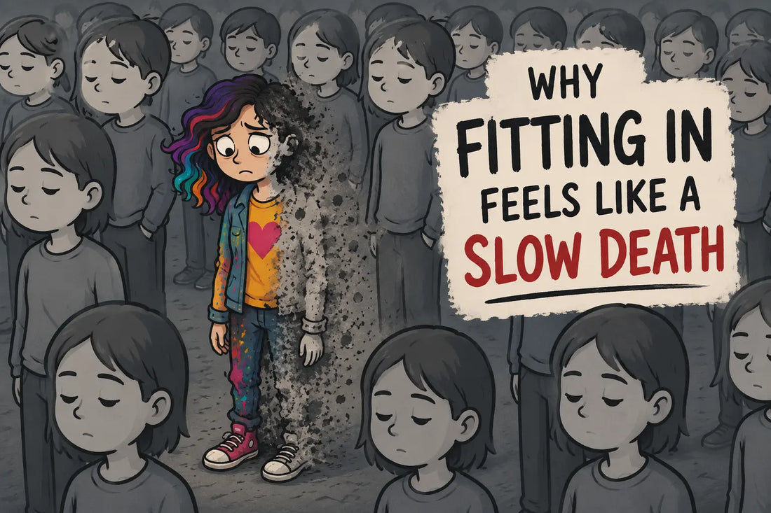 Why Fitting In Feels Like a Slow Death Mayhem Haus