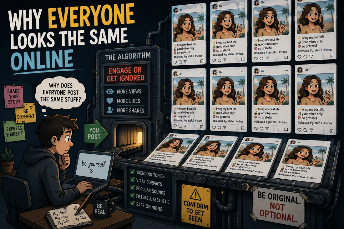 Why Everyone Looks the Same Online Mayhem Haus