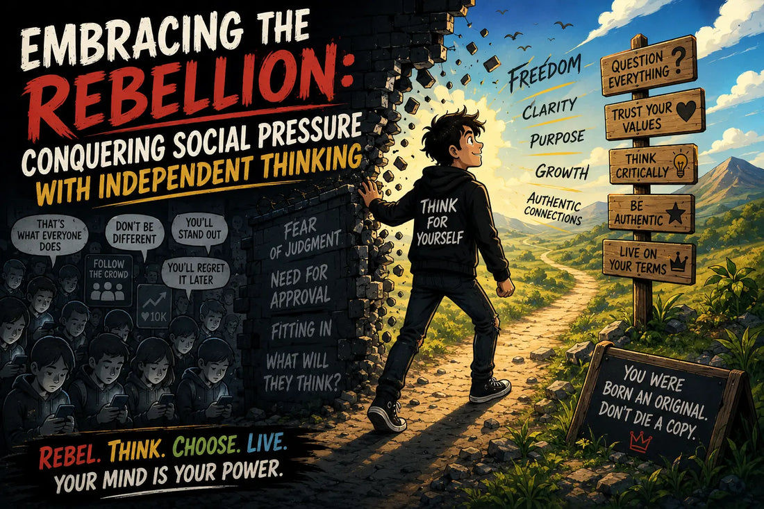 Embracing the Rebellion: Conquering Social Pressure with Independent Thinking Mayhem Haus