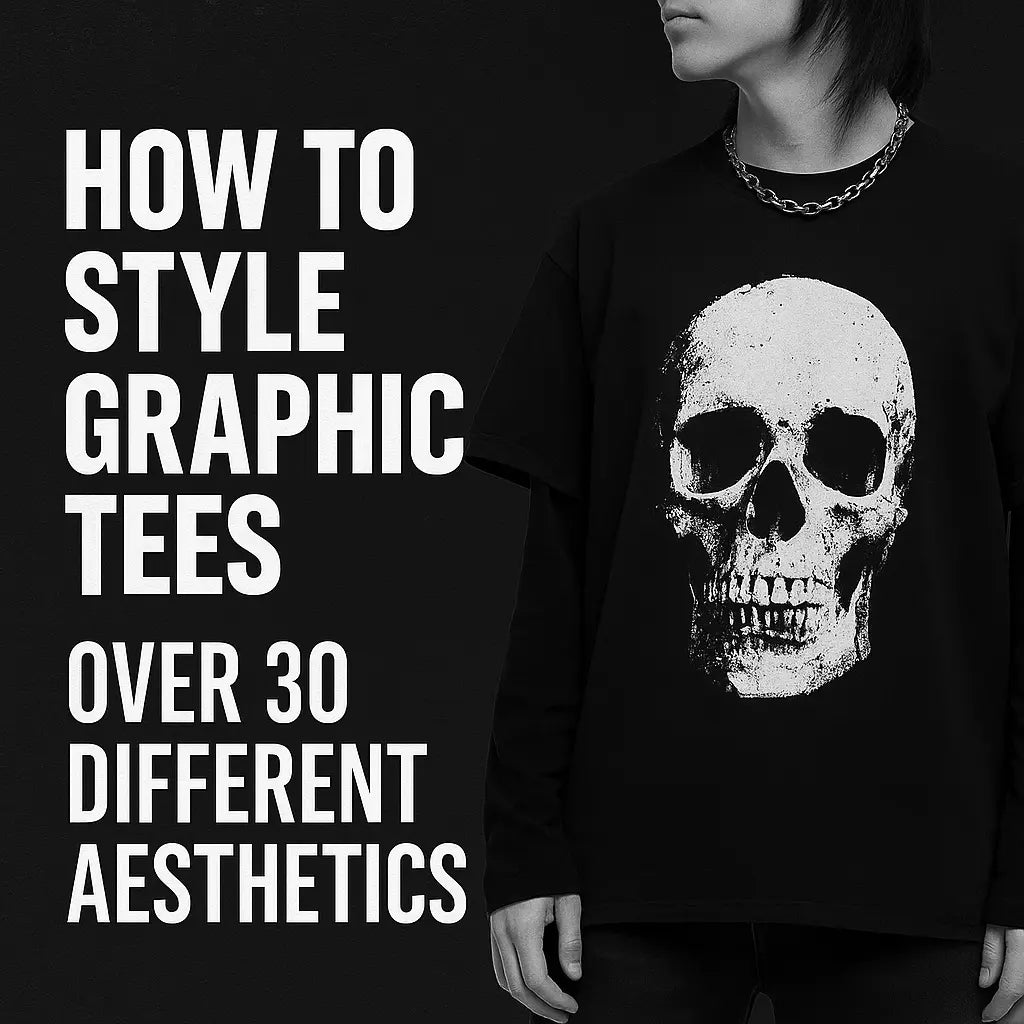 How to Style Graphic Tees Over 30 Different Aesthetics Mayhem Haus