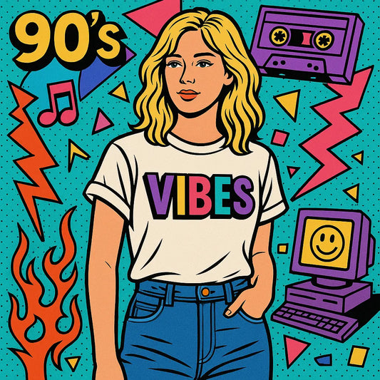 Back to Bold: ’90s / Early 2000s Graphic Design Is Making a Comeback on T-Shirts 🎨✨ Mayhem Haus