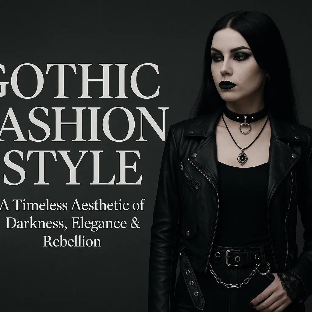 🖤 Gothic Fashion Style: A Timeless Aesthetic of Darkness, Elegance & Rebellion Mayhem Haus