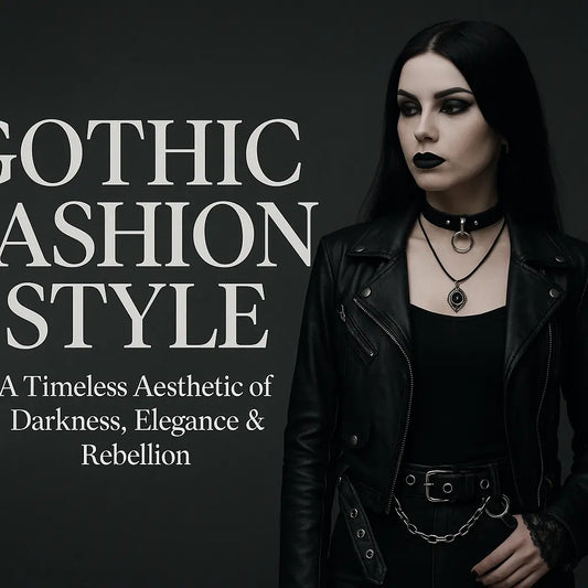 🖤 Gothic Fashion Style: A Timeless Aesthetic of Darkness, Elegance & Rebellion Mayhem Haus