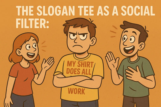 The Slogan Tee as a Social Filter: Why My Shirt Does All the Work for Me Mayhem Haus
