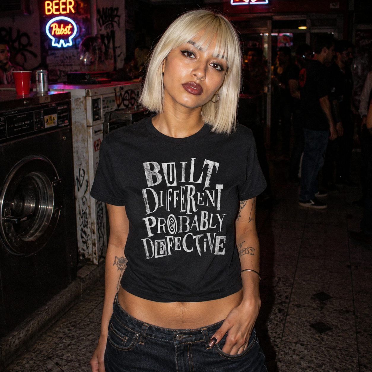 Built Different Probably Defective T-Shirt