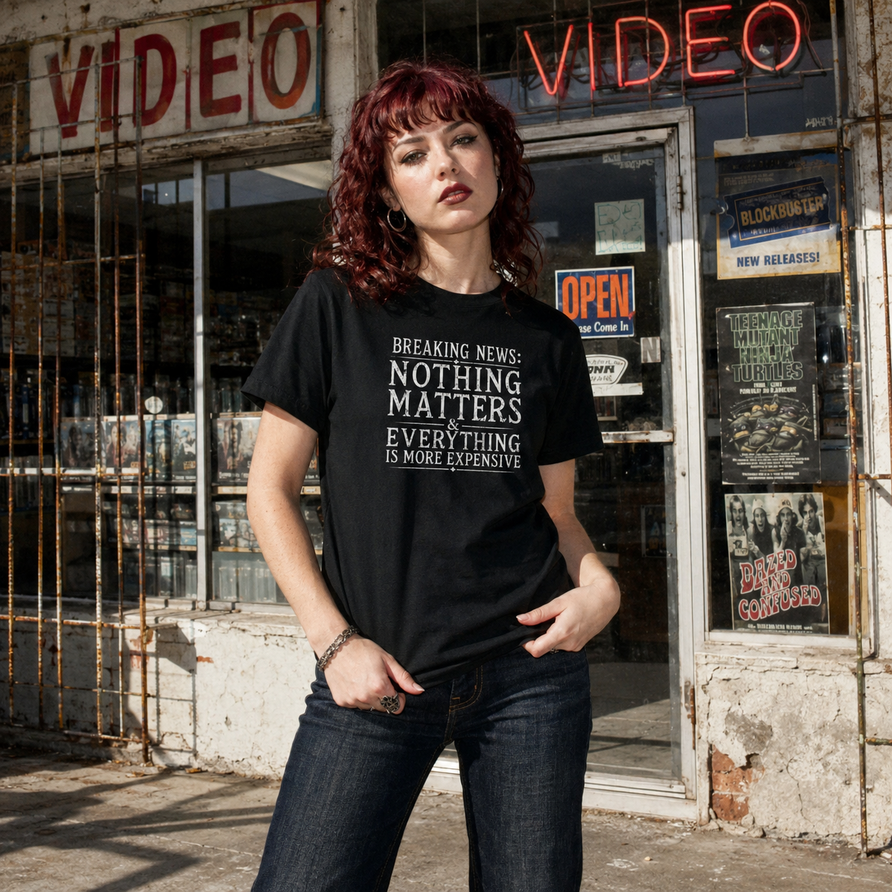 Breaking News: Nothing Matters & Everything Is More Expensive T-Shirt