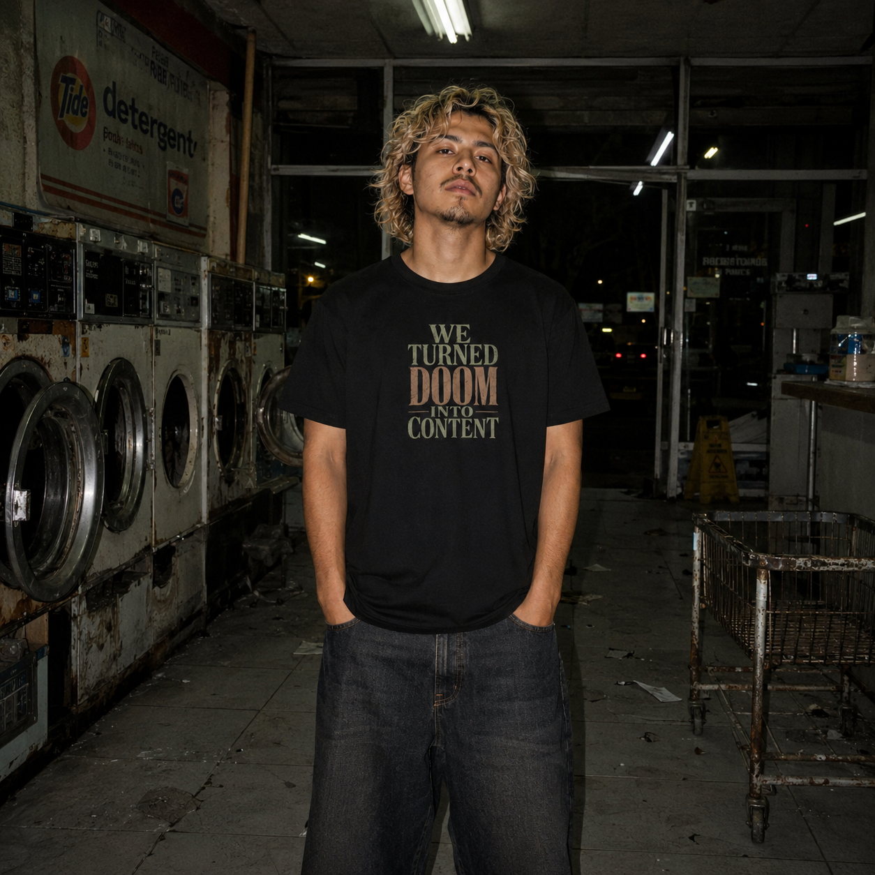 We Turned Doom Into Content T-Shirt