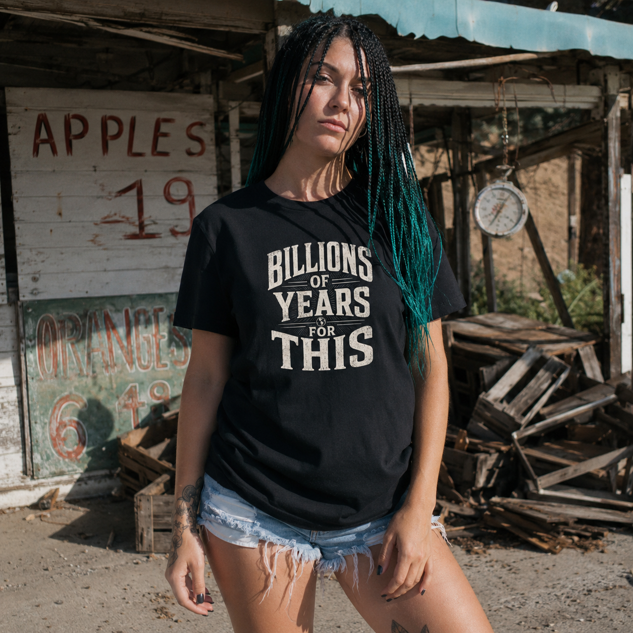 Billions of Years for This T-Shirt