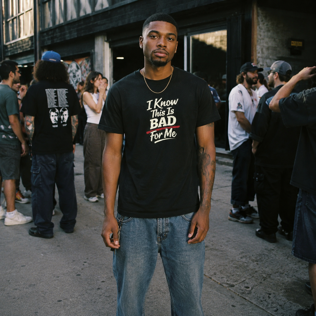 I Know This Is Bad For Me T-Shirt