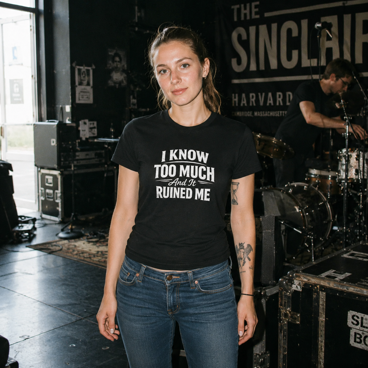 Mayhem Haus I Know Too Much And It Ruined Me T-Shirt