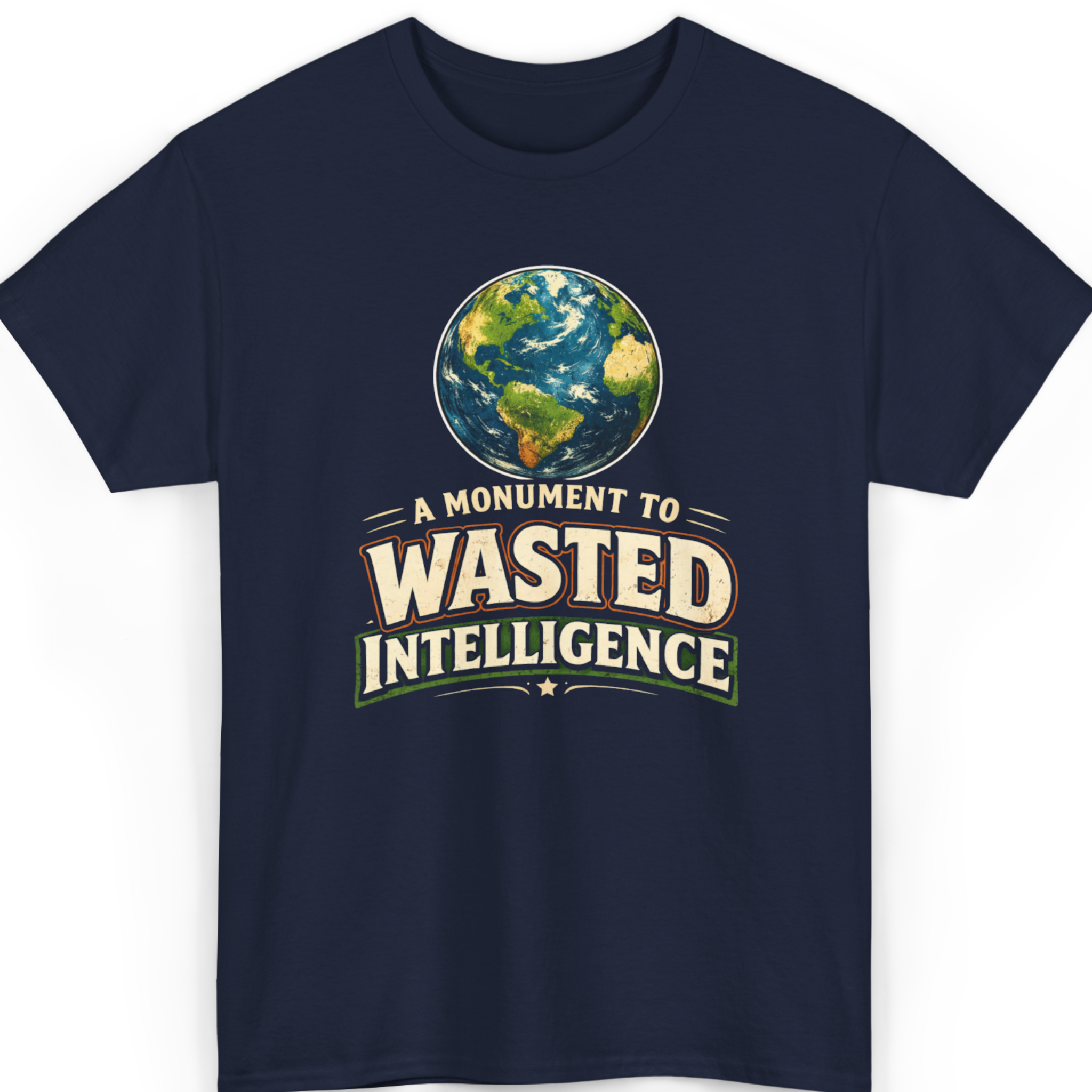 A Monument to Wasted Intelligence T-Shirt