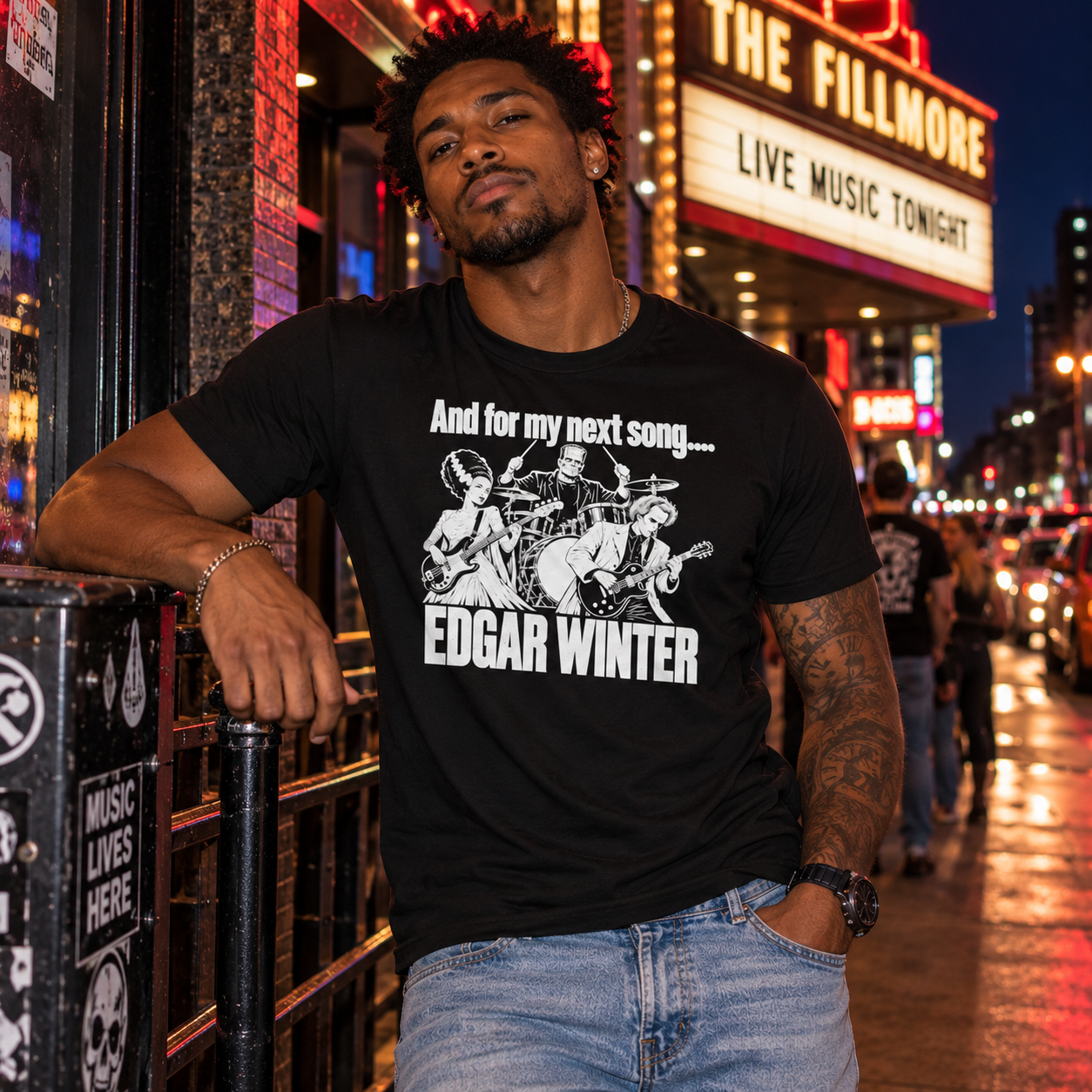 And for My Next Song... Edgar Winter T-Shirt