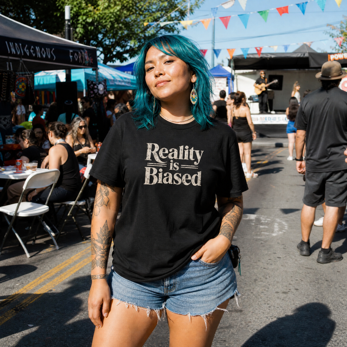Reality Is Biased T-Shirt
