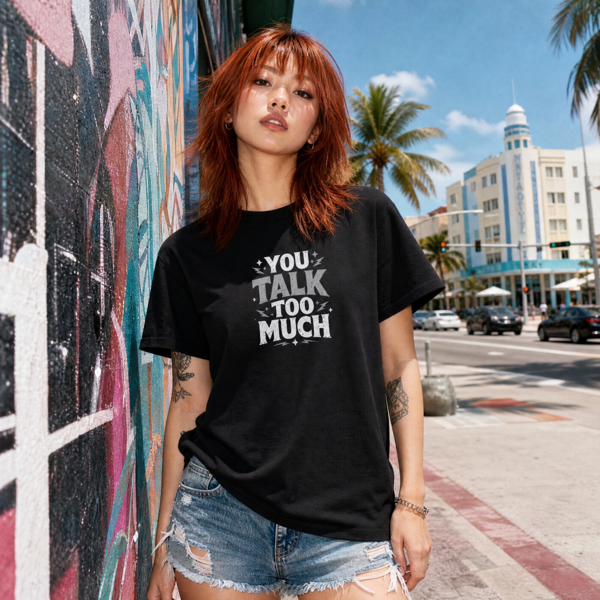 You Talk Too Much T-Shirt