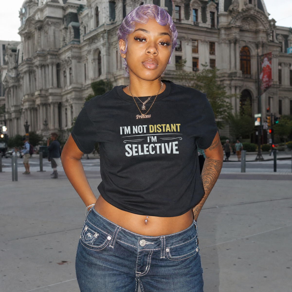 I’m Not Distant I’m Selective T-Shirt