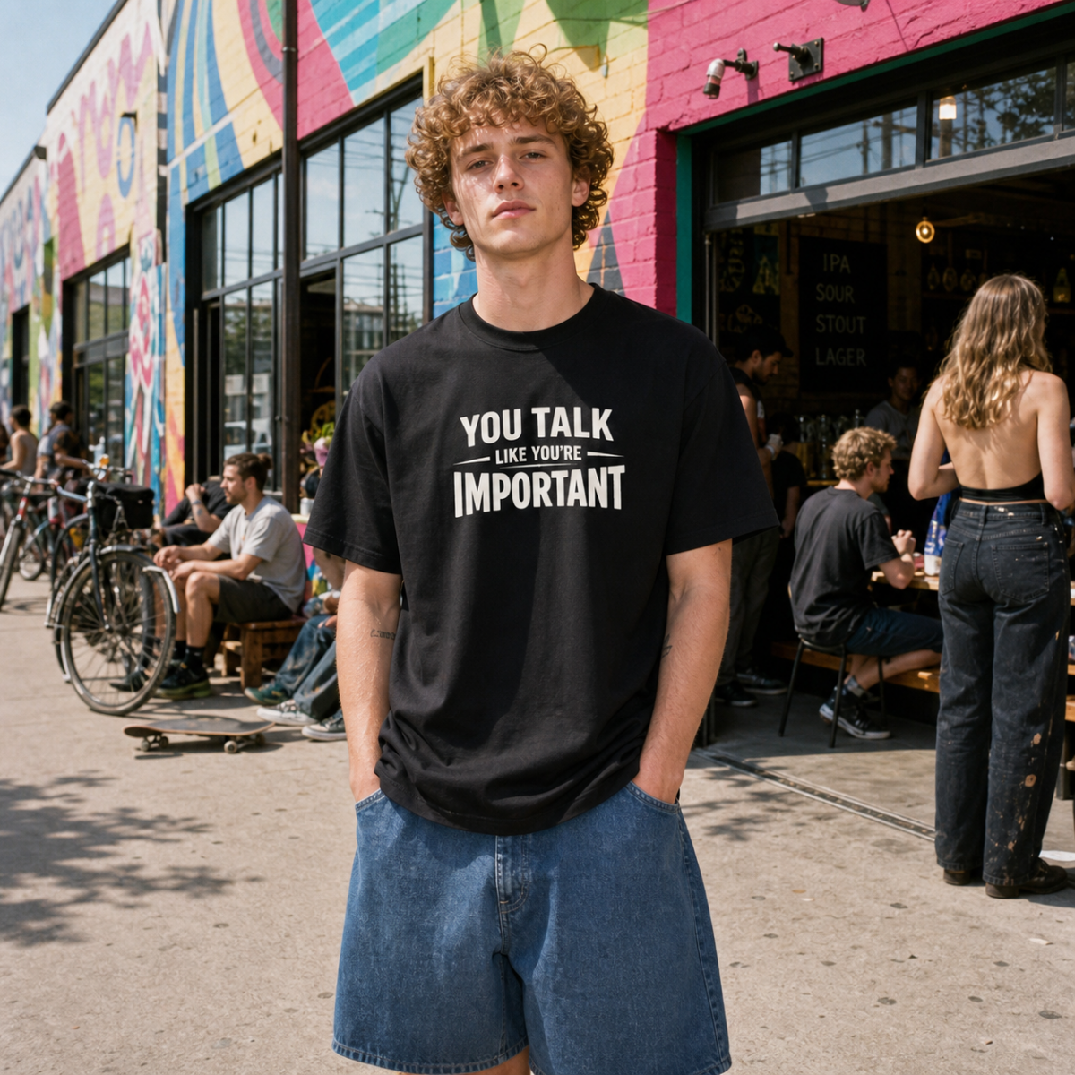 You Talk Like You’re Important T-Shirt