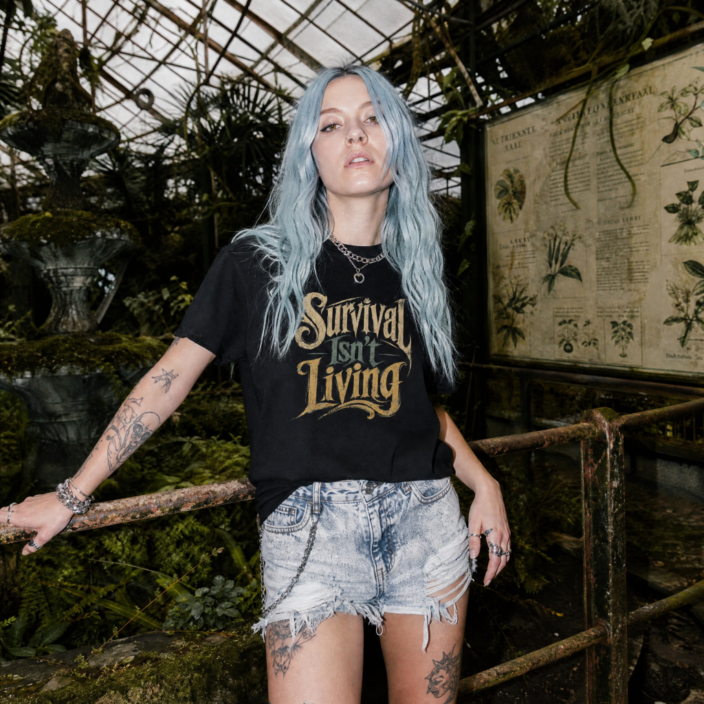 Survival Isn’t Living T-Shirt