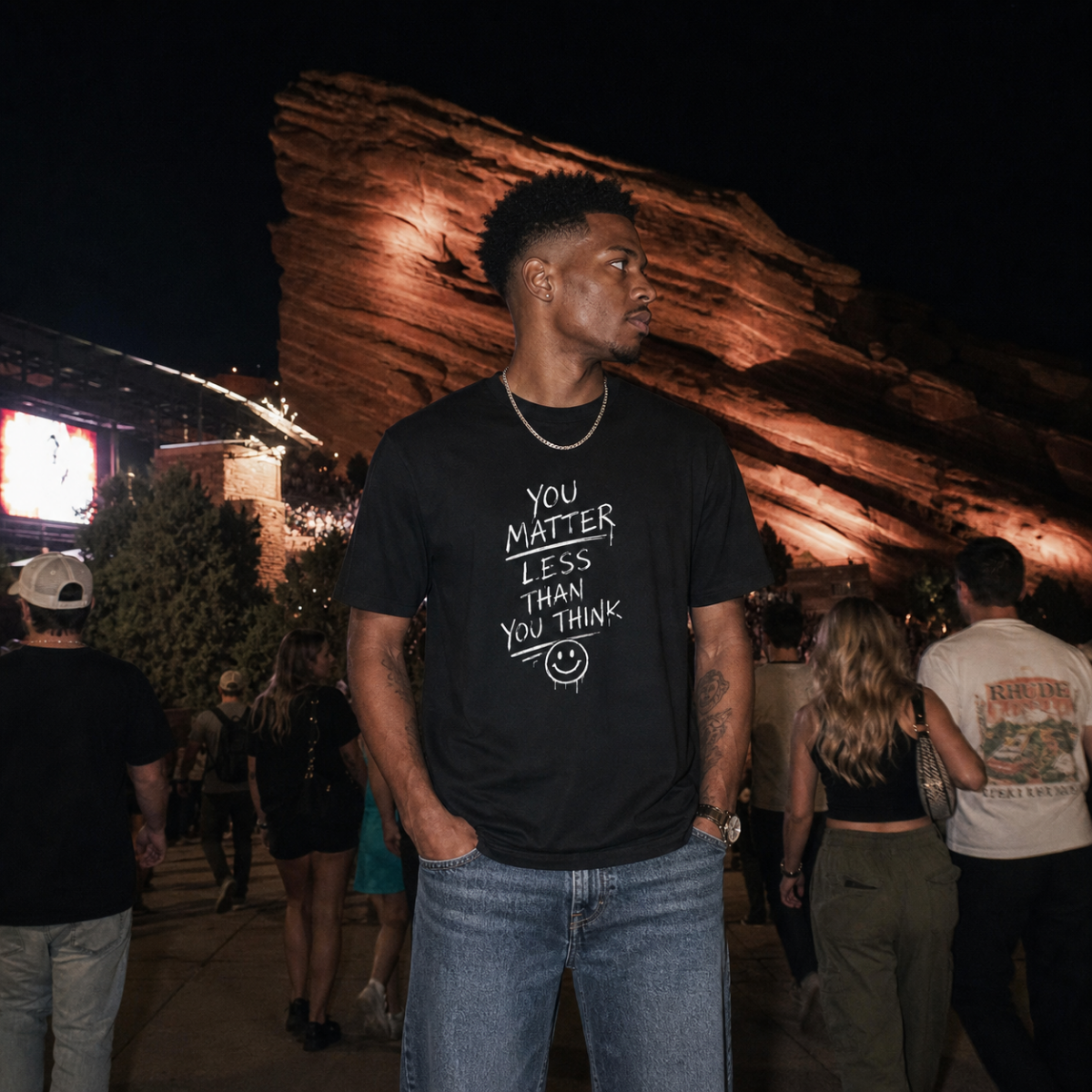 You Matter Less Than You Think T-Shirt