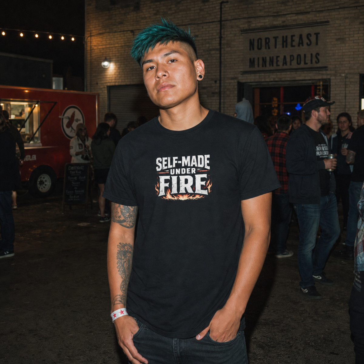 Self-Made Under Fire T-Shirt