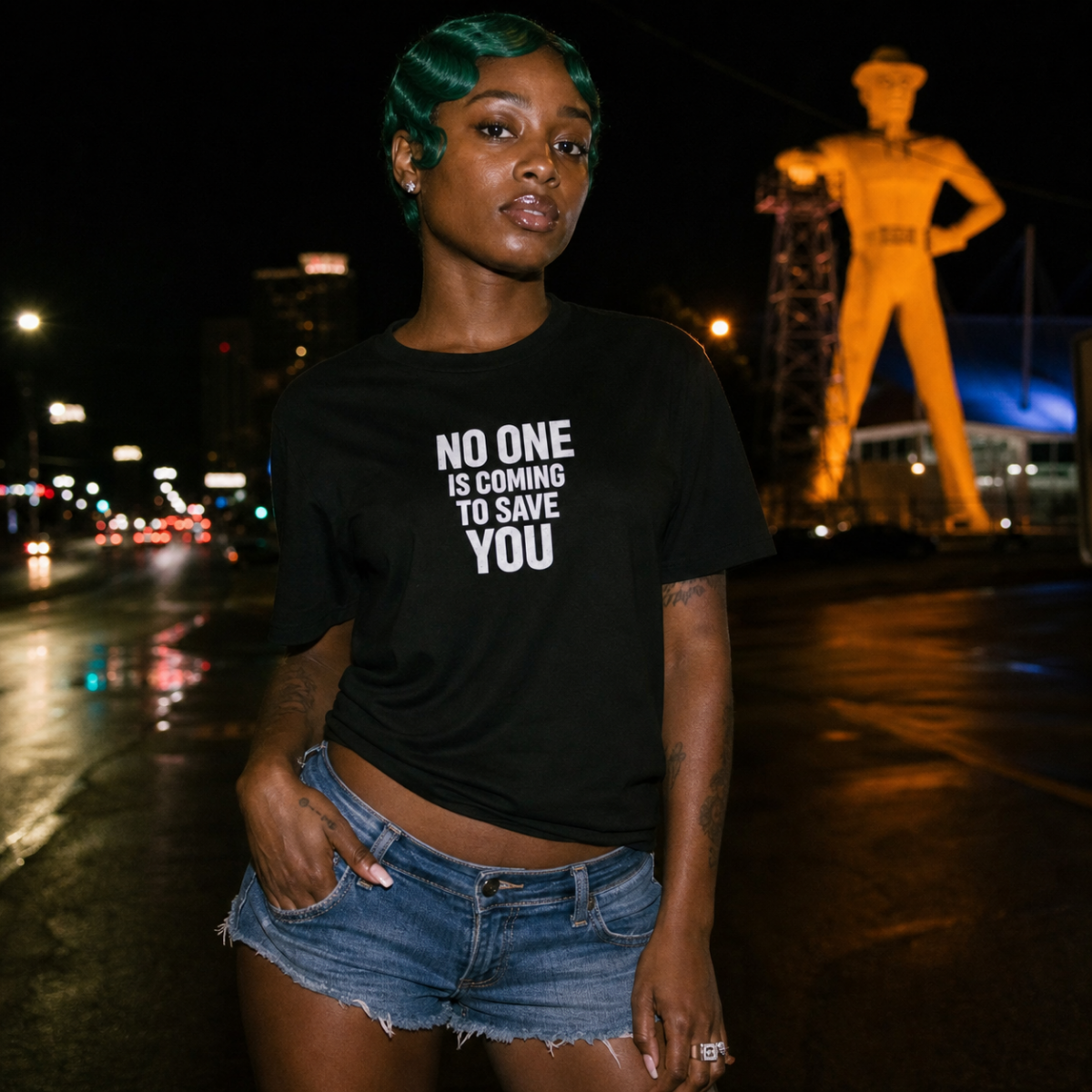 No One Is Coming To Save You T-Shirt