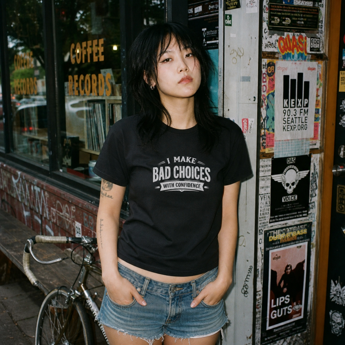 I Make Bad Choices With Confidence T‑Shirt