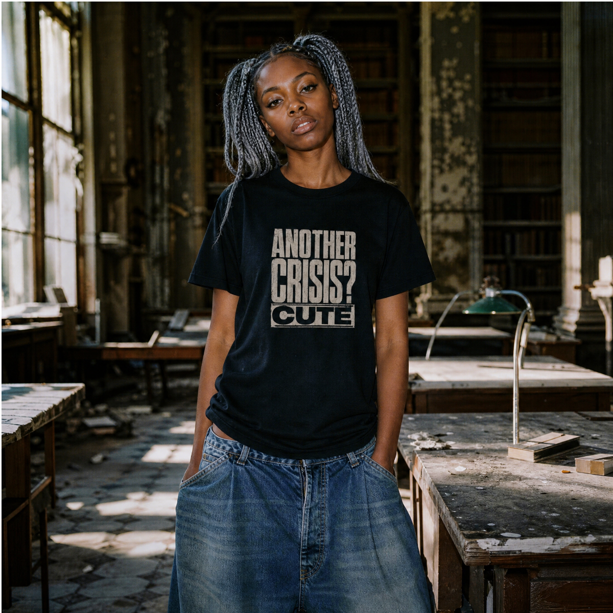 Another Crisis? Cute. T-Shirt