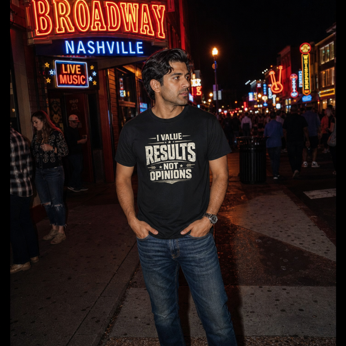I Value Results Not Opinions T-Shirt