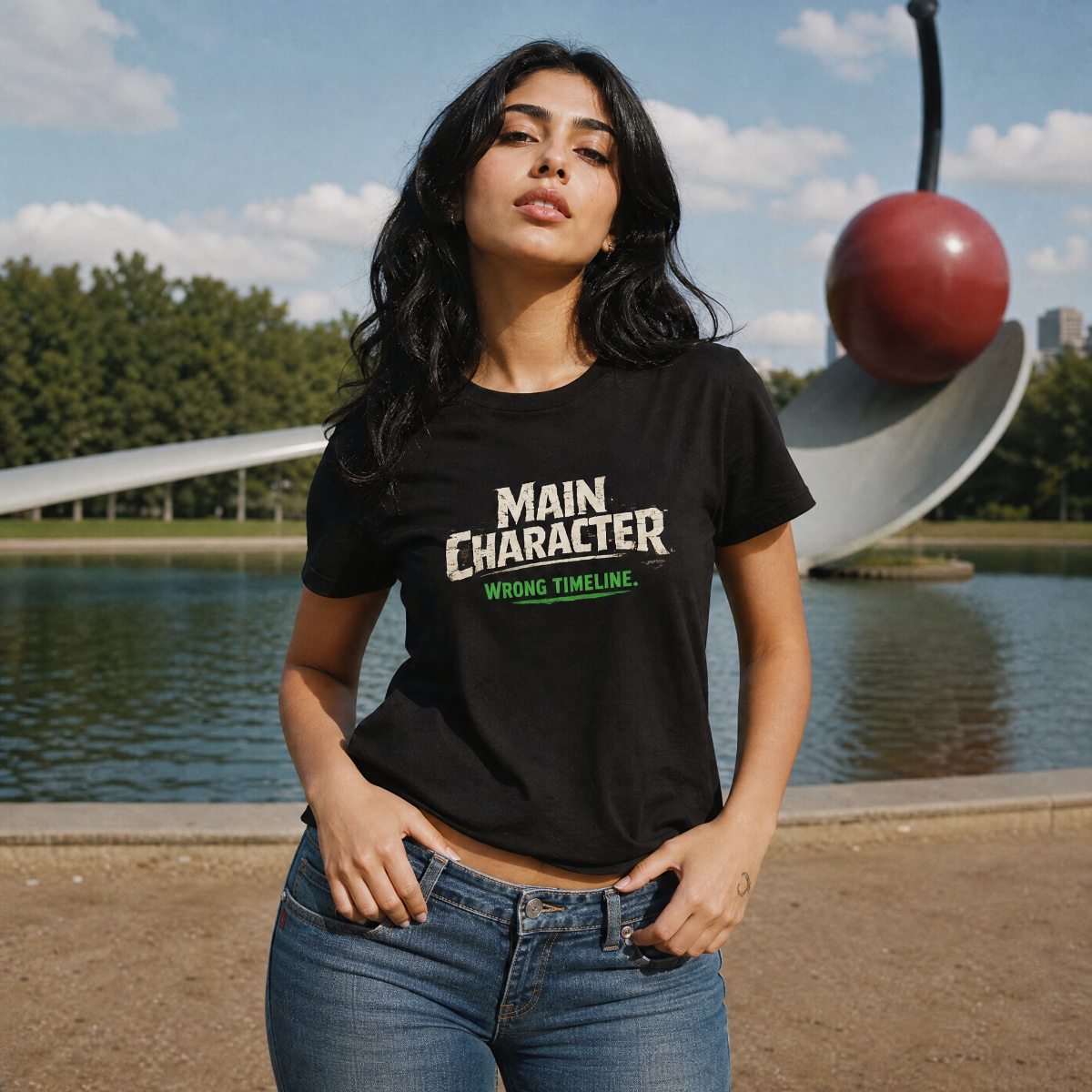 Main Character – Wrong Timeline T-Shirt