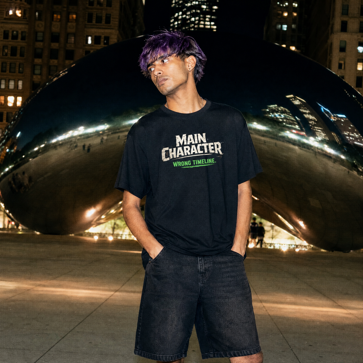 Main Character – Wrong Timeline T-Shirt