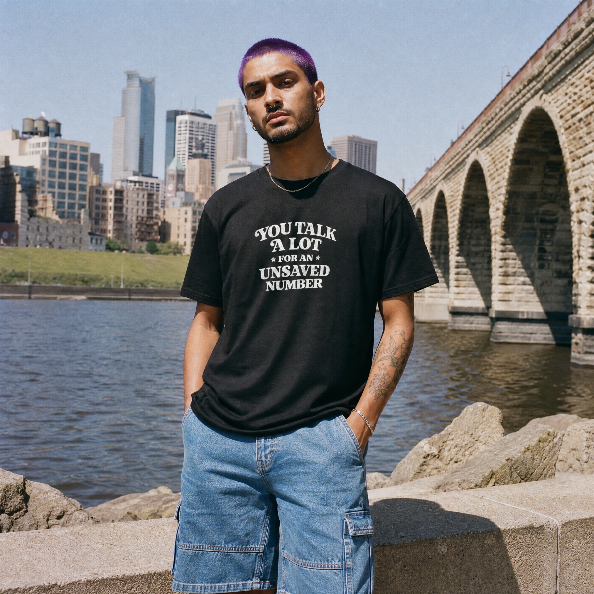 You Talk A Lot For An Unsaved Number T-Shirt