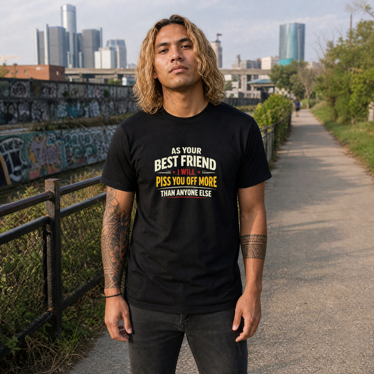 As Your Best Friend, I Will Piss You Off More T-Shirt