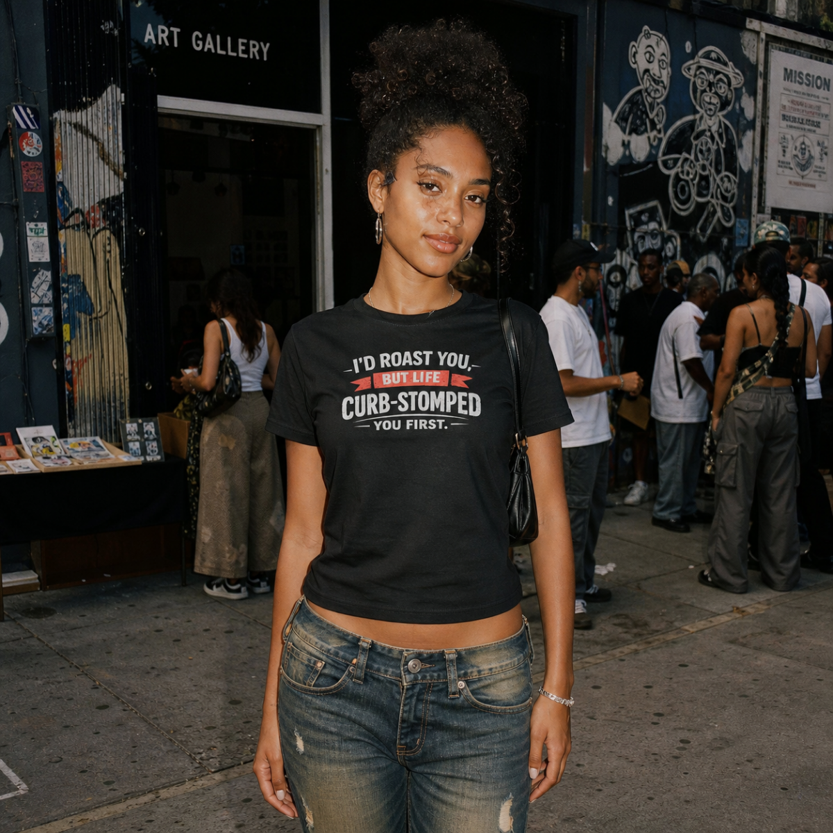 Mayhem Haus I’d Roast You But Life Curb-Stomped You First T-Shirt