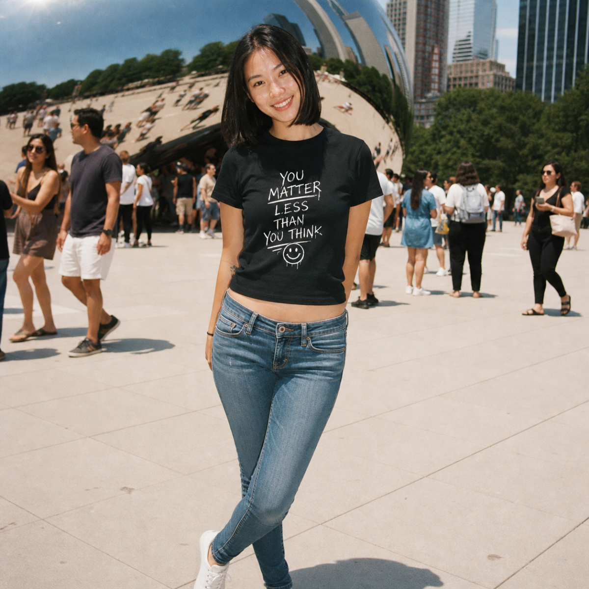 You Matter Less Than You Think T-Shirt
