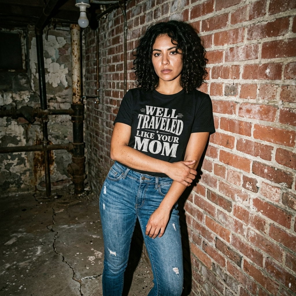 Well Traveled Like Your Mom T-Shirt