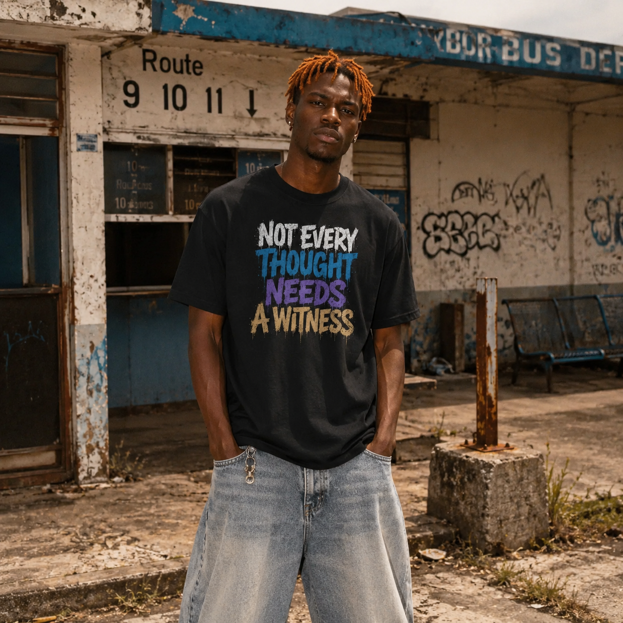 Not Every Thought Needs A Witness T-Shirt